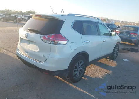 2015 Nissan Rogue Sl из США, поврежденный, VIN 5N1AT2MT4FC839647